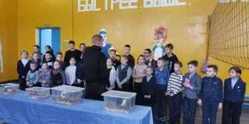 Встреча с питомцами контактного зоопарка "Буслик"