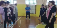 Соревнования по волейболу в рамках спартакиады